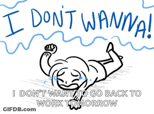 Person Lying On Ground Saying I Don T Wanna GIF