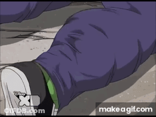 Person Lying On Ground With Disney Logo GIF