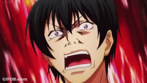 Person Making Funny Face Mouth Open GIF