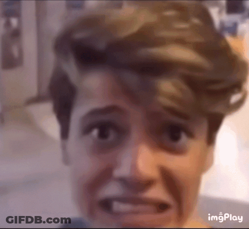 Person Making Funny Face GIF