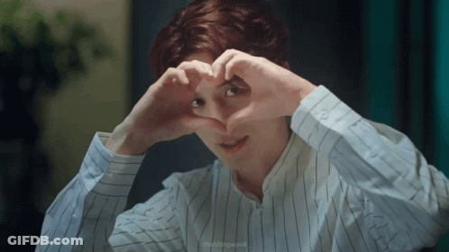 Person Making Heart Shape With Hands GIF