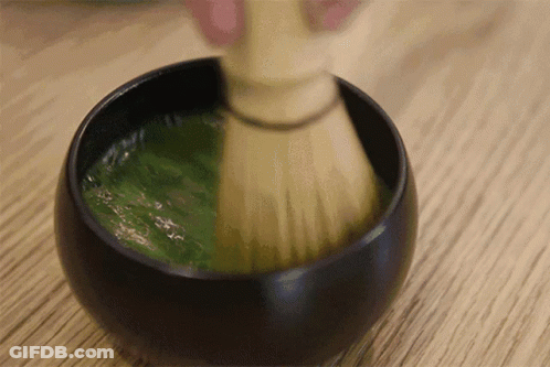 Person Mixing Green Liquid GIF