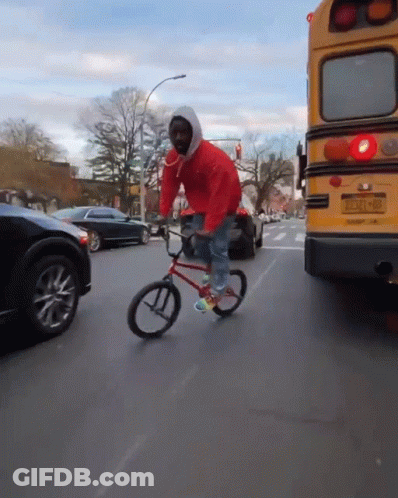 Person Next To Bicycle Is This Your Friend's Bike GIF