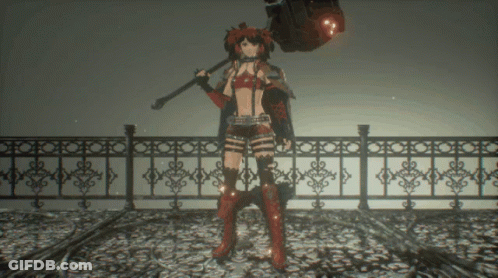 Person On Fire In Video Game GIF