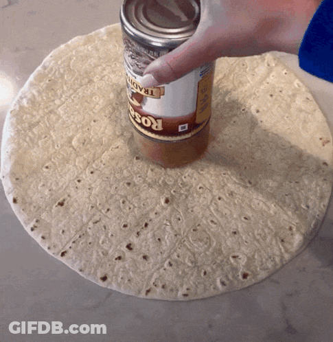 Person Opening Can Of Ross Soup GIF