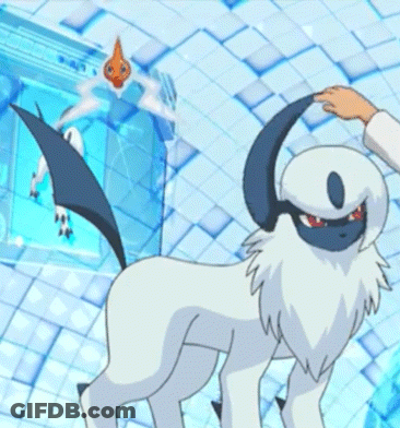 Person Petting Angry Pokemon GIF