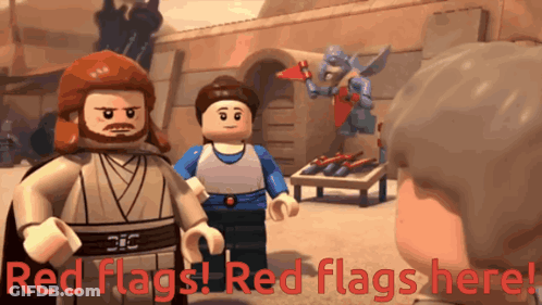 Person Petting White Bird With Red Flags Me GIF