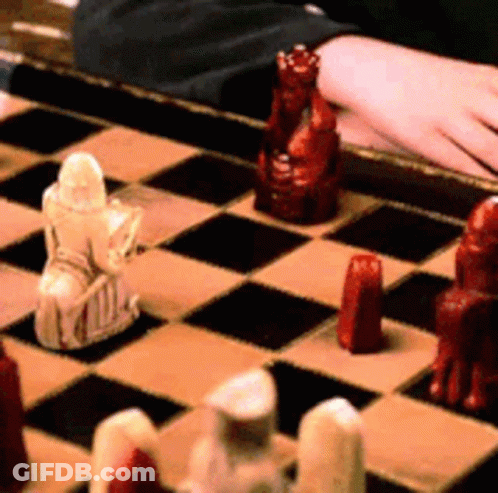 Person Playing Chess GIF