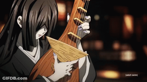 Person Playing Guitar Adult Swim GIF