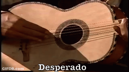 Person Playing Guitar Desperado GIF