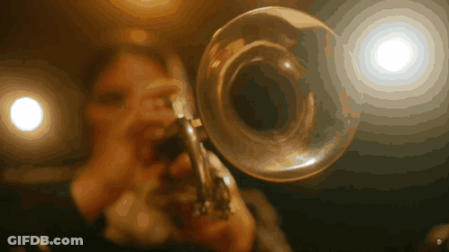 Person Playing Trumpet GIF