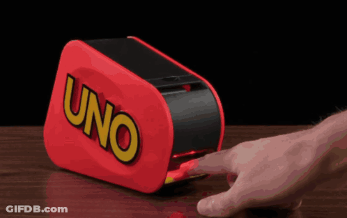 Person Playing Uno With Finger GIF