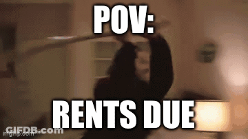 Person Playing With Hula Hoop Rents Due GIF