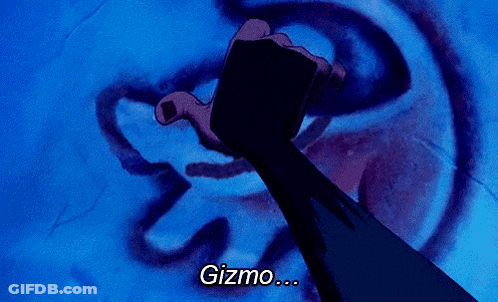 Person Pointing At Lion Drawing Saying Gizmo GIF