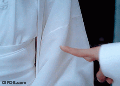 Person Pointing At White Shirt GIF