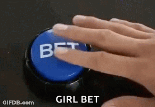 Person Pressing Bet Girl Bet Button GIF