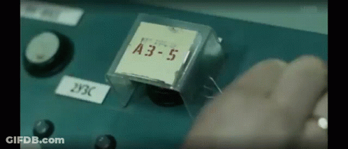 Person Pressing Button Saying A3-5 GIF