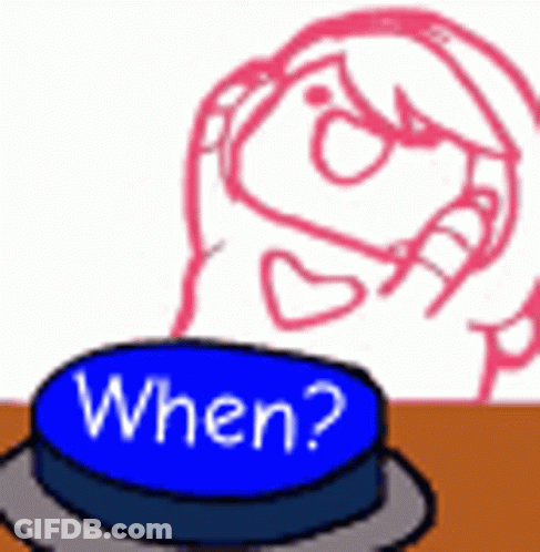 Person Pressing When Button GIF