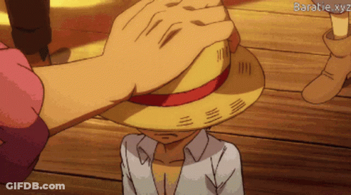 Person Putting Hat On Another Person Baratie.xyz GIF