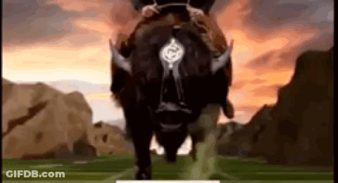 Person Riding A Horse In A Video Game GIF