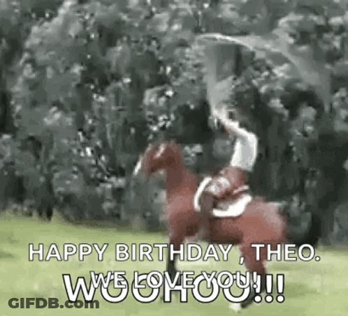 Person Riding Horse Holding Lasso GIF