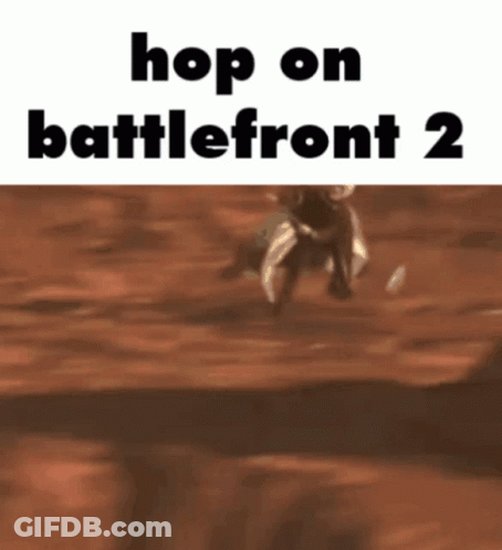 Person Riding Horse Hop On Battlefront 2 GIF