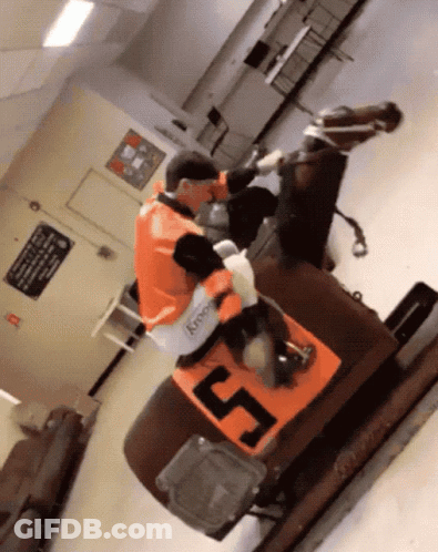 Person Riding Horse Number 5 GIF