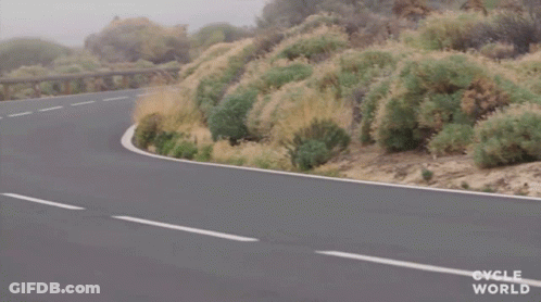 Person Riding Motorcycle Cycle World GIF