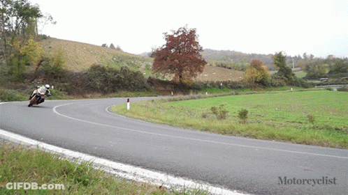Person Riding Motorcycle Saying Motorcyclist GIF
