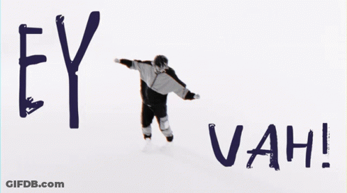 Person Running With Words GIF