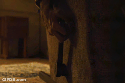 Person's Arm Against Wall GIF