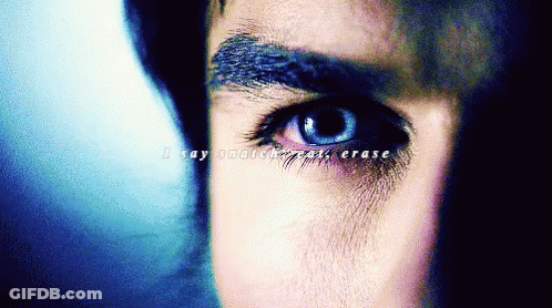 Person's Eye Saying I Say Smash And Erase GIF