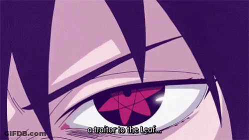 Person's Eye With Traitor To The Leaf GIF