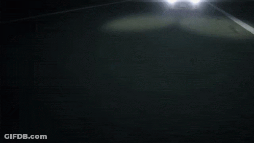 Person's Face Close Up With Backpack GIF