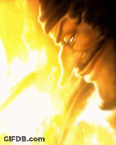 Person's Face Close Up With Sun Behind GIF