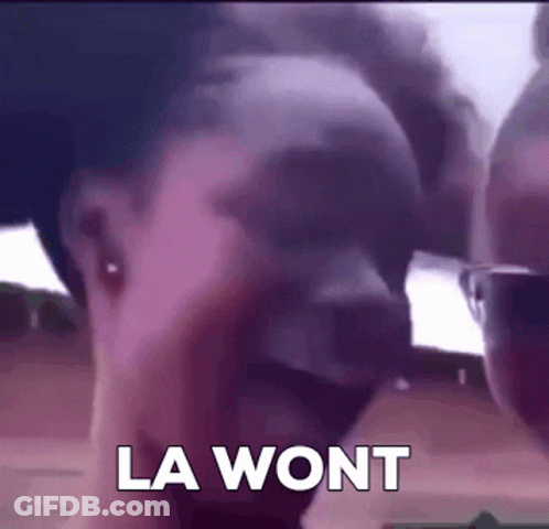Person's Face La Wont GIF