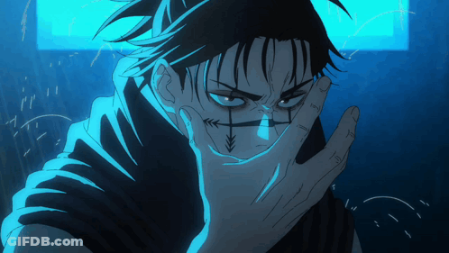 Person's Face With Arrows GIF