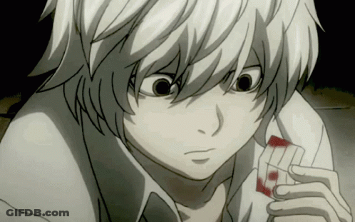 Person's Face With Blood On Hand GIF