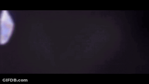 Person's Face With Blue Light GIF