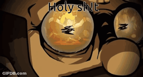 Person's Face With Holy Shit GIF