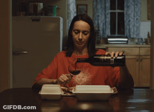 Person's Face With Light Behind GIF