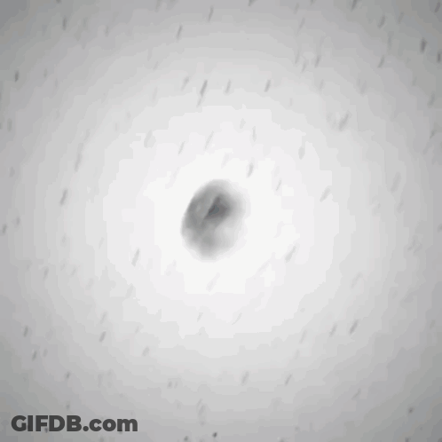 Person's Face With Lightning GIF