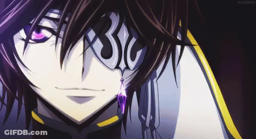Person's Face With Purple JC Earring GIF