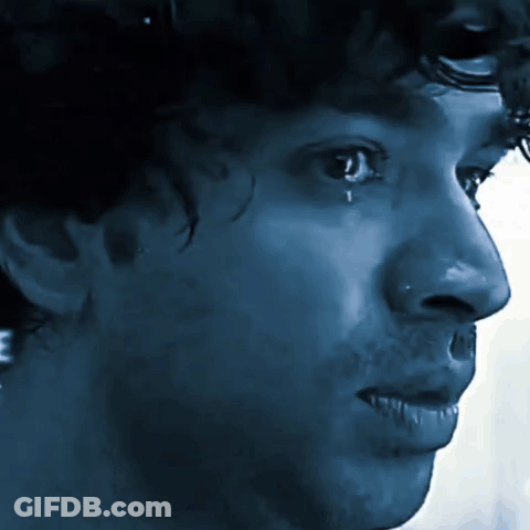 Person's Face With Tear GIF