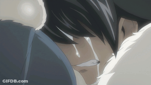Person's Face With Tears GIF