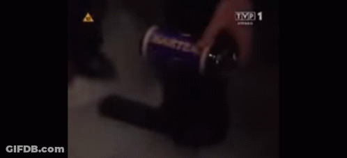Person's Face With TVP 1 GIF