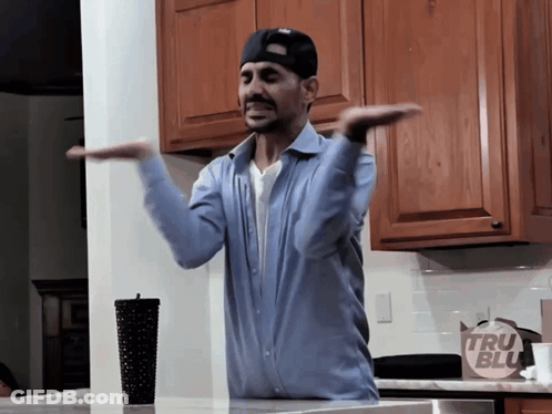Person's Face With Word Gamquius GIF