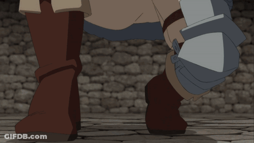 Person's Feet Pointing Right GIF