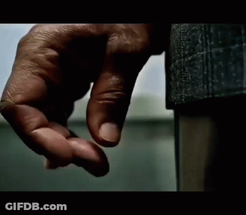Person's Hand Pointing GIF