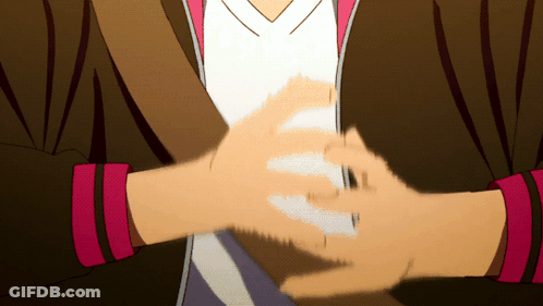 Person's Hands In White Shirt GIF